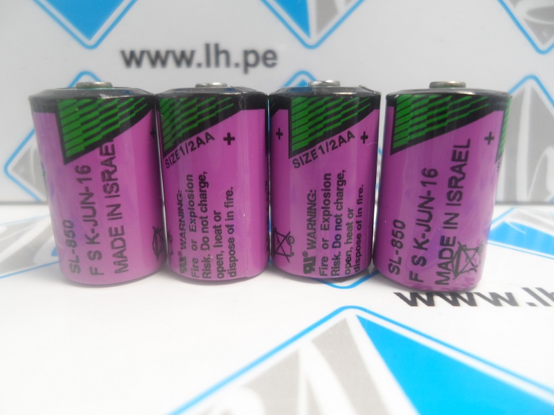 SL-850   Battery Lithium 1/2 AA, 1200mAh